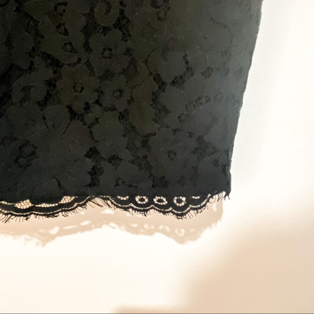 JOIE Susina Black Lace Shift Dress Size Small - Picture 5 of 11